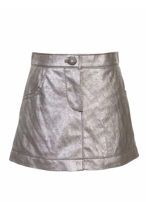 Pattern Mini skirt made of artificial leather (Burda 11/2010, pattern number 149 A)