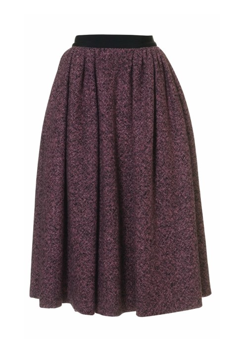 Pattern Tweed skirt with a lush cut (Burda 10/2010, pattern number 117)