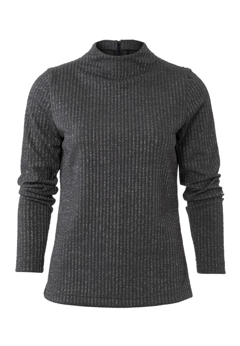 Pattern Simple cut pullover with a stand-up collar (Burda 12/2019, pattern number 118)