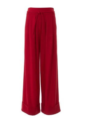 Pattern Marlene trousers with lapels and tie belt (Burda 11/2016, pattern number 119)