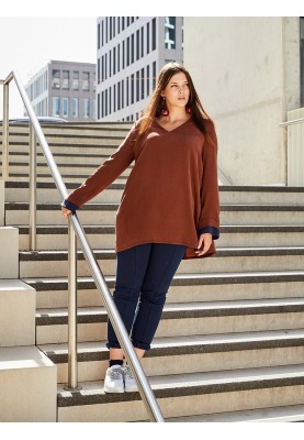 Pattern Tunic A-line with contrasting details (Burda 11/2019, pattern number 127 B)