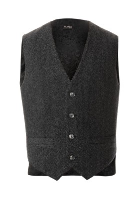 Pattern Vest of a classic cut with bevelled pleats (Burda 10/2019, pattern number 121)