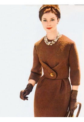 Pattern Vintage sheath dress (Burda 12/2012, pattern number 141)