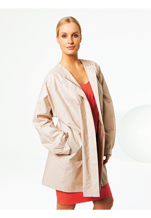 Pattern Windbreaker jacket without a hood (Burda 4/2012, pattern number 114)