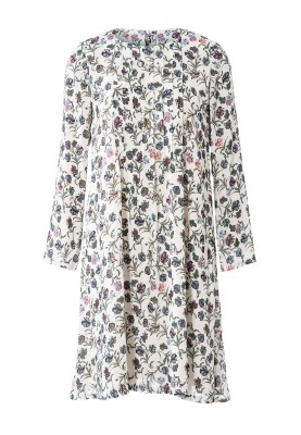 Pattern Dress with a flared silhouette with long sleeves (Burda 12/2019, pattern number 106 A)