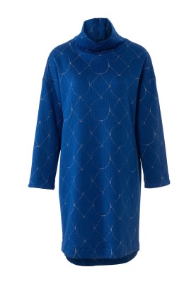 Pattern Sweater dress with a high collar (Burda 12/2019, pattern number 103)