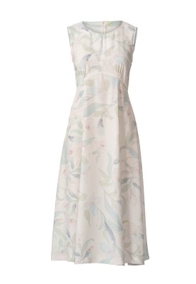 Pattern Sleeveless midi dress (Burda 6/2020, pattern number 103 A)