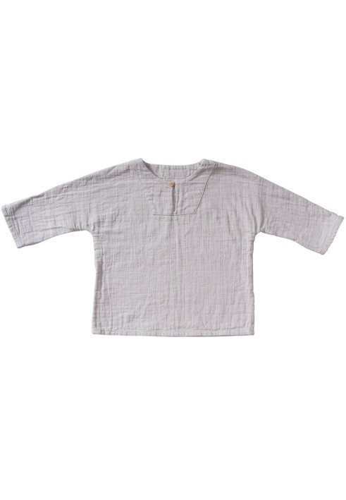 Pattern Straight-cut shirt with plastron (Burda 2/2019, pattern number 127)