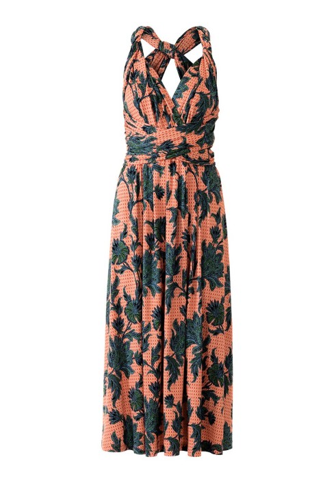 Pattern Midi-length transformer dress (Burda 7/2018, pattern number 106 A)