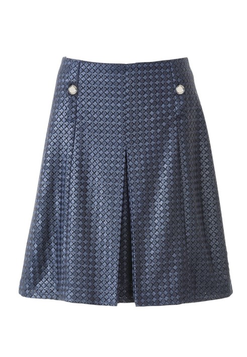 Pattern Flared skirt with opposite pleat (Burda 7/2018, pattern number 114 B)