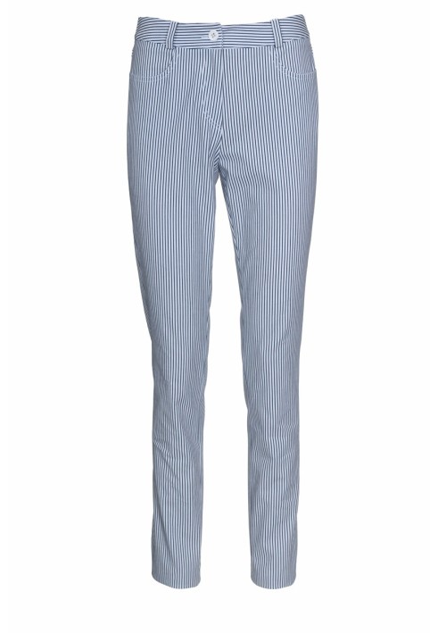 Pattern Pants with a narrow cut in denim style (Burda 7/2010, pattern number 103 C)