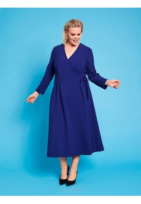 Pattern Dress of a fitted silhouette with a smell (Burda 9/2020, pattern number 122)