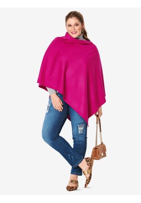 Pattern Poncho with an asymmetrical cut (Burda 2/2019, pattern number 6256 B)