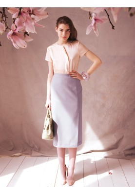 Pattern Midi skirt with two front slits (Burda 8/2011, pattern no. 131)