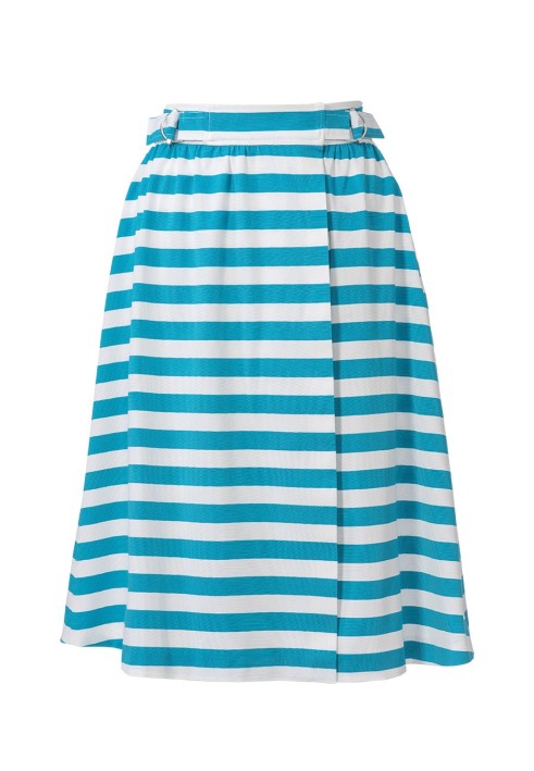 Pattern Striped skirt with scent (Burda 6/2020, pattern number 109 B)