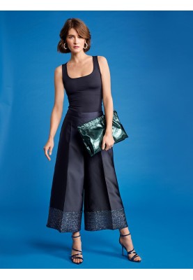 Pattern Culottes with arrow pleats (Burda 6/2020, pattern number 112)