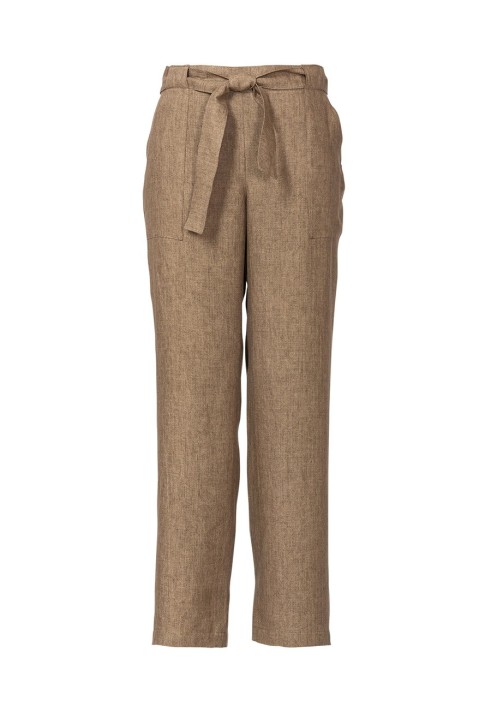 Pattern Straight-cut linen trousers with large pockets (Burda 1/2020, pattern no. 6218 A)