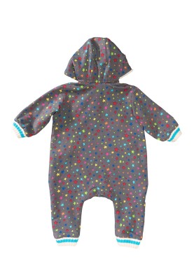 Pattern Jumpsuit with a hood (Burda 2/2020, pattern number 9294 B)