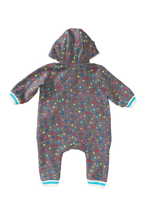 Pattern Jumpsuit with a hood (Burda 2/2020, pattern number 9294 B)