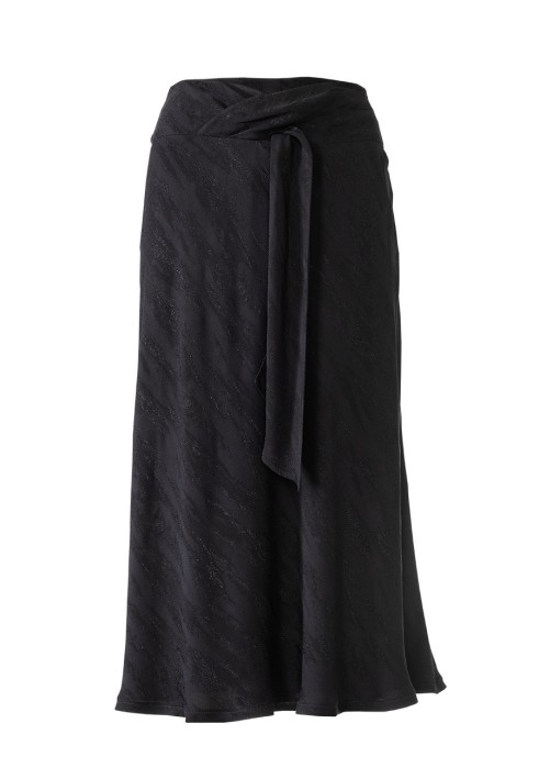 Pattern Midi skirt with drape at the waist (Burda 11/2019, pattern no. 111 B)