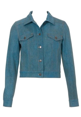 Pattern Denim jacket with a fitted cut (Burda 2/2010, pattern number 109)