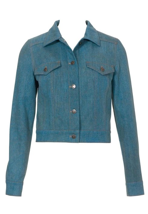 Pattern Denim jacket with a fitted cut (Burda 2/2010, pattern number 109)