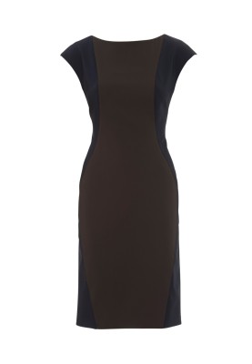 Pattern Sleeveless Sheath Dress with Boat Neck (Burda 9/2012, Pattern No. 121)