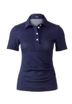 Pattern Knitted polo shirt with asymmetric folds (Burda 3/2020, pattern number 109)