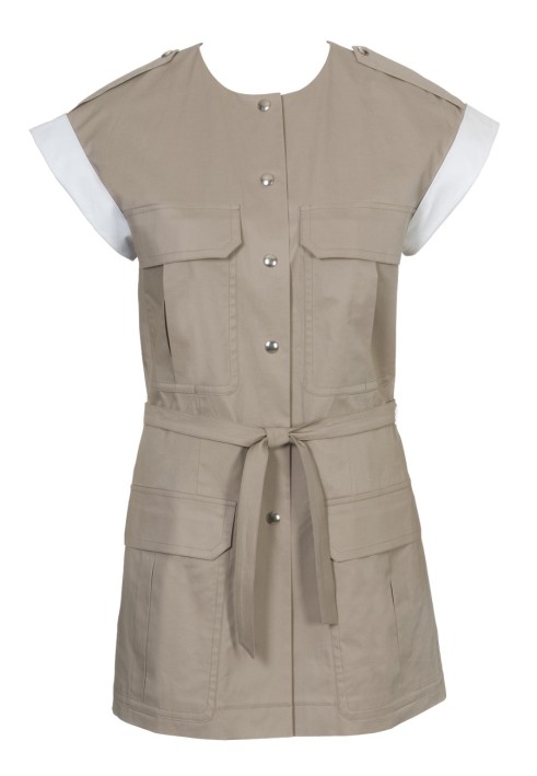 Pattern Safari vest with large patch pockets (Burda 2/2011, pattern number 132 A)