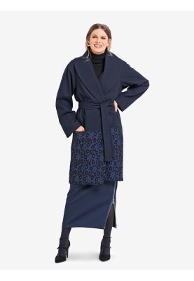 Pattern Coat with a smell and shawl collar (Burda 2/2018, pattern number 6378 A)