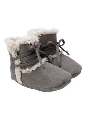 Pattern Uggs with a satin bow (Burda 2/2015, pattern number 9396 C)