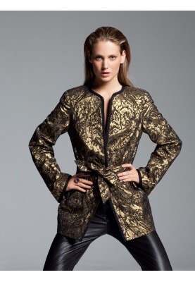 Pattern Jacket of a fitted cut with flared sleeves (Burda 12/2012, pattern number 116)