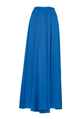 Pattern Satin maxi skirt with deep pleats (Burda 6/2011, pattern number 117 B)