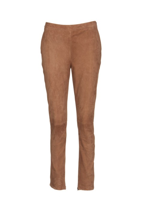 Pattern Tapered suede trousers (Burda 11/2011, pattern number 108 B)