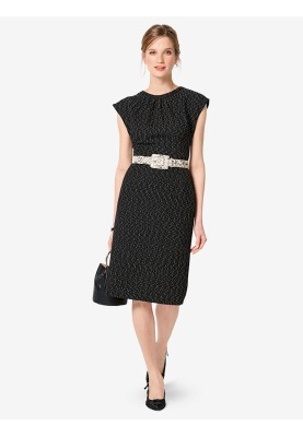 Pattern Cut-out dress with dropped shoulder line (Burda 2/2019, pattern number 6288 A)