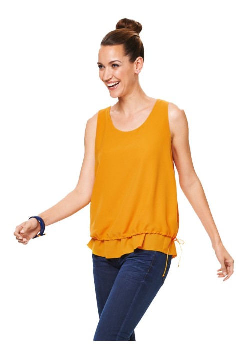 Pattern Free-cut top with drawstring (Burda 1/2014, pattern number 6913 A)