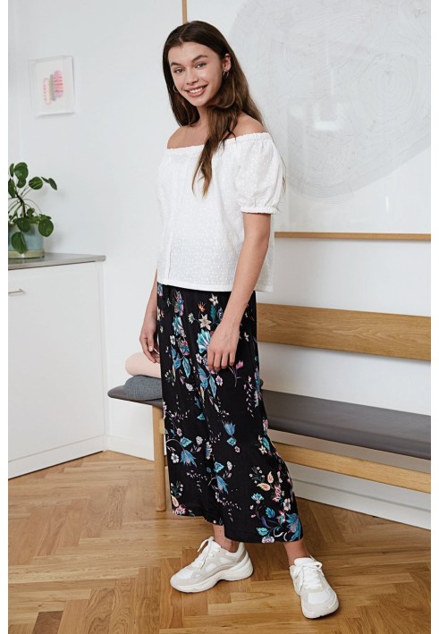 Pattern Culottes on an elastic belt (I love to sew 2/2019, pattern number 120)