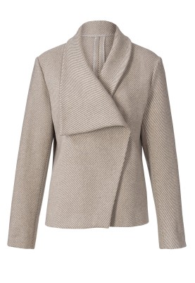 Pattern Jacket with an asymmetrical collar (Burda 2/2020, pattern number 6156 B)