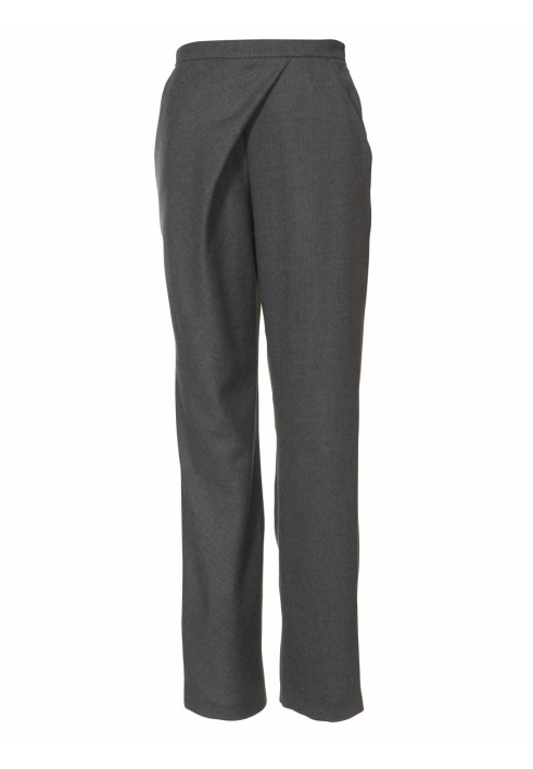 Pattern Straight-cut trousers with a smell effect (Burda 8/2010, pattern number 137)