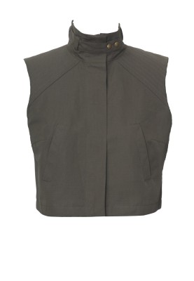 Pattern Vest in biker style (Burda 3/2011, pattern number 142)