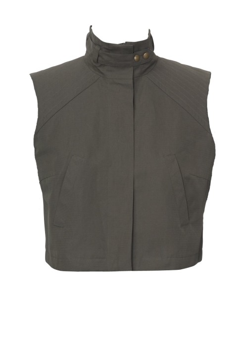 Pattern Vest in biker style (Burda 3/2011, pattern number 142)