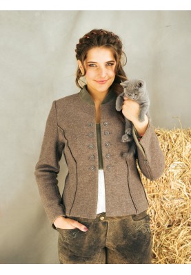 Pattern Jacket in Bavarian style with stand-up collar (Burda 9/2011, pattern number 141)