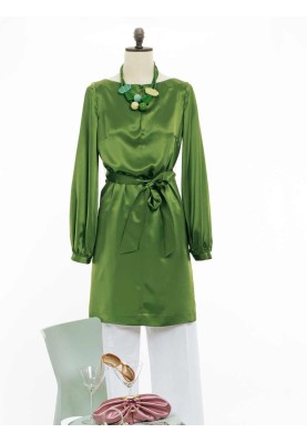 Pattern Dress-tunic straight cut (Burda 1/2010, pattern number 128)