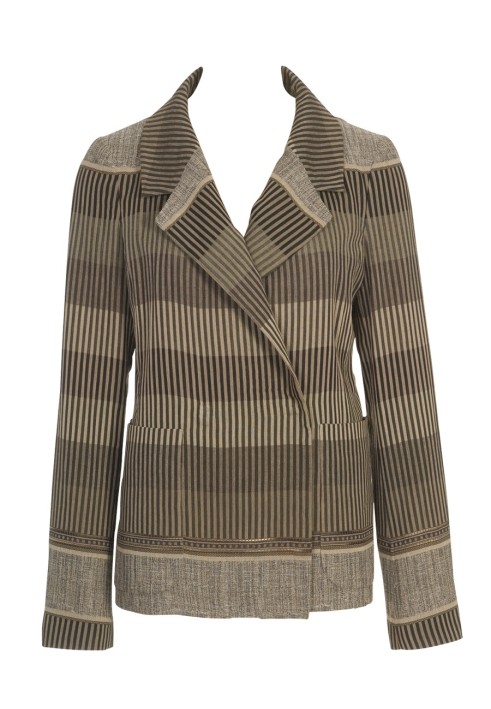 Pattern Double-breasted blazer with button fastening (Burda 4/2011, pattern number 101 A)