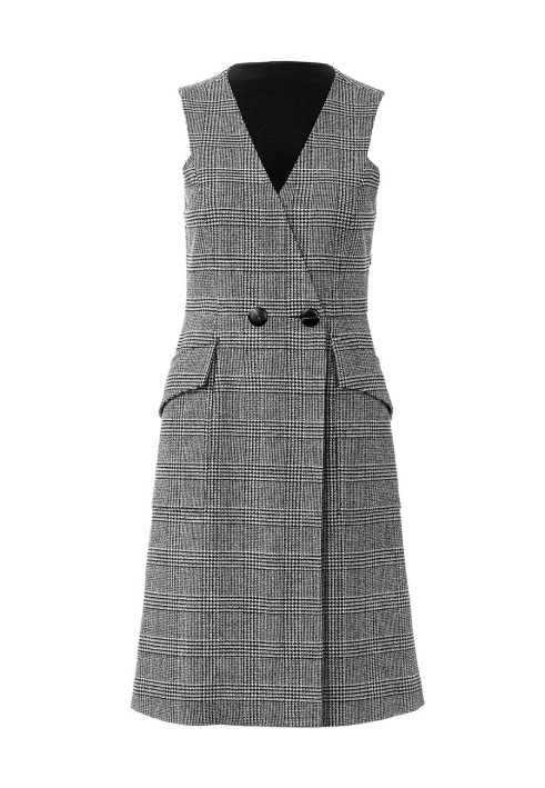 Pattern Vest dress with patch pockets (Burda 2/2020, pattern number 113 B)