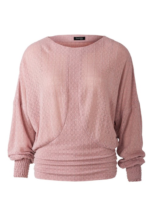 Pattern Spacious pullover with a narrow lower part (Burda 8/2019, pattern number 117 B)