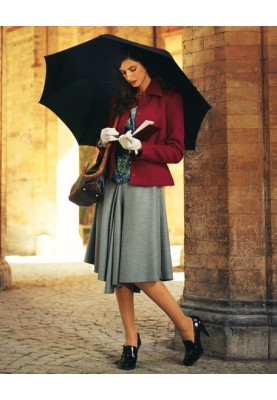 Pattern Flannel skirt with asymmetric bottom edge (Burda 1/2011, pattern number 105)