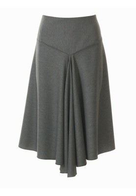 Pattern Flannel skirt with asymmetric bottom edge (Burda 1/2011, pattern number 105)