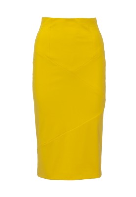 Pattern Pencil skirt with patch zipper (Burda 2/2012, pattern number 121 B)