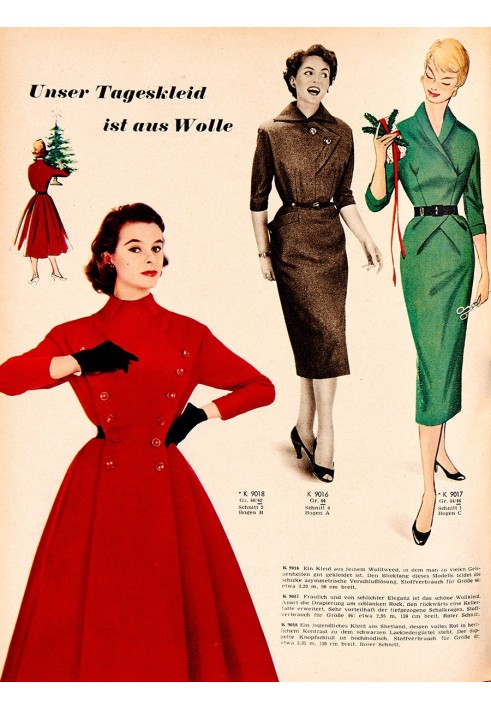 Burda 1955 Polo Dress Pattern (Burda 12/2018, Pattern No. 118)